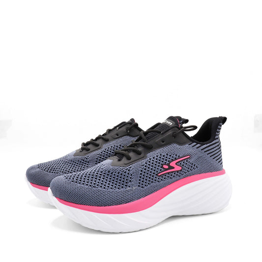 Tenis Power Fly                                    - Steel/Preto/Rosa Cho
