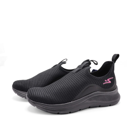Tenis Flex Go                                      - Preto/Fucsia