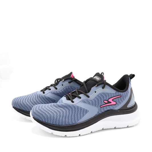 Tenis  - Steel/Preto/Rosa Choque