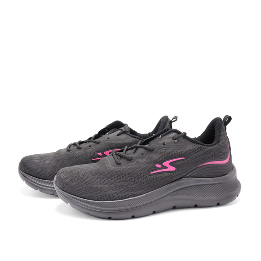 Tenis Flex Go                                      - Preto/Fucsia